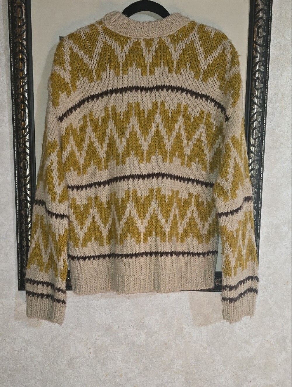#327. THE GREAT. The Folk Pullover Earth, $325 MSRP. - Picture 6 of 9
